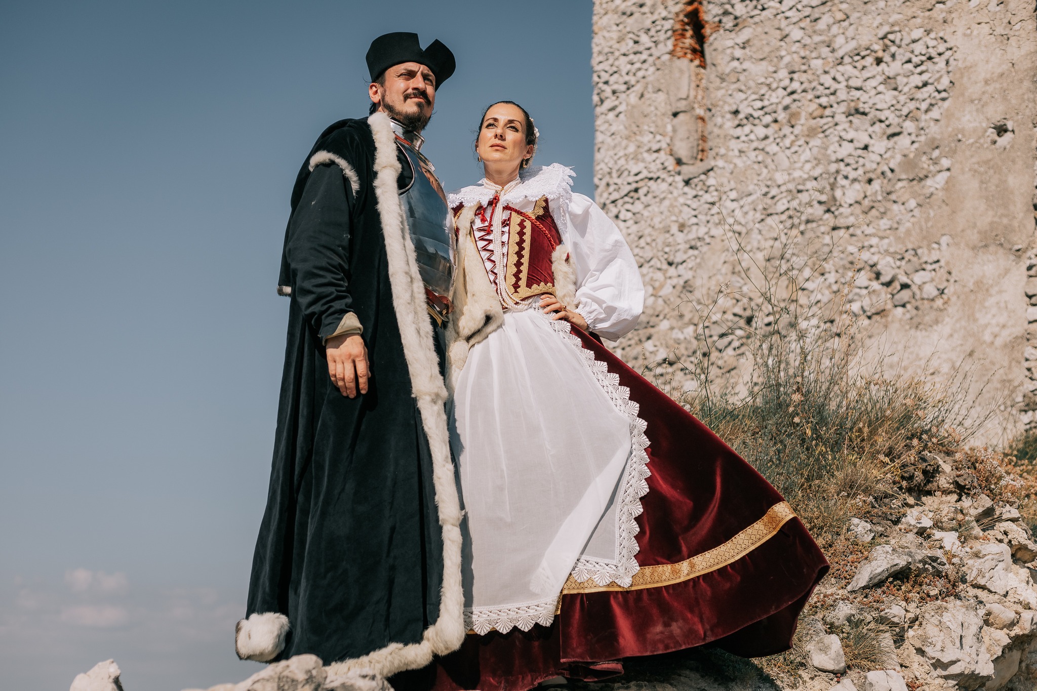 Čachtický hrad ako za čias Alžbety Báthory