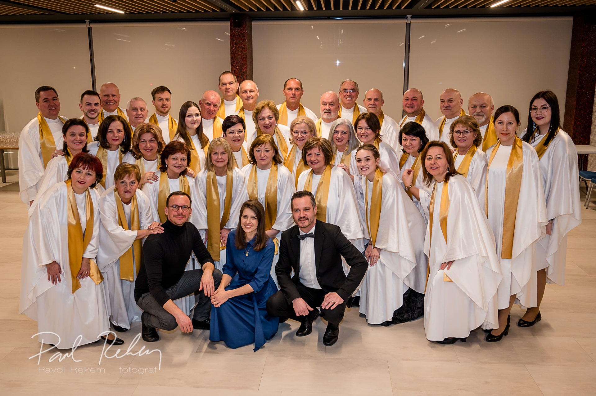 Hudobné leto Trenčianske Teplice: The Gospel Family a hostia Sima Magušinová a Daniel Špiner