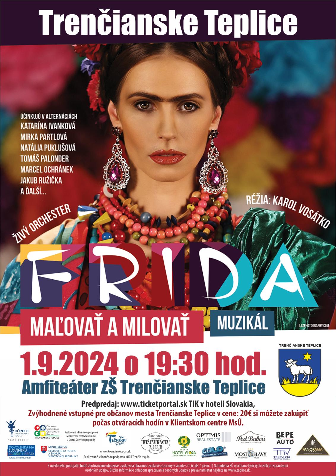 Frida - maľovať a milovať
