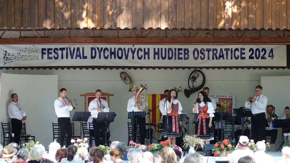 Festival dychových hudieb Ostratice 2025