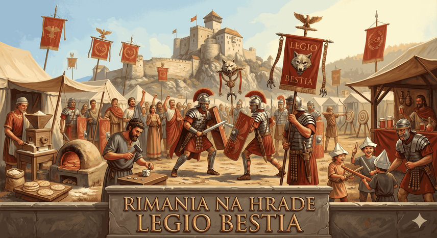 Rimania na hrade - LEGIO BESTIA