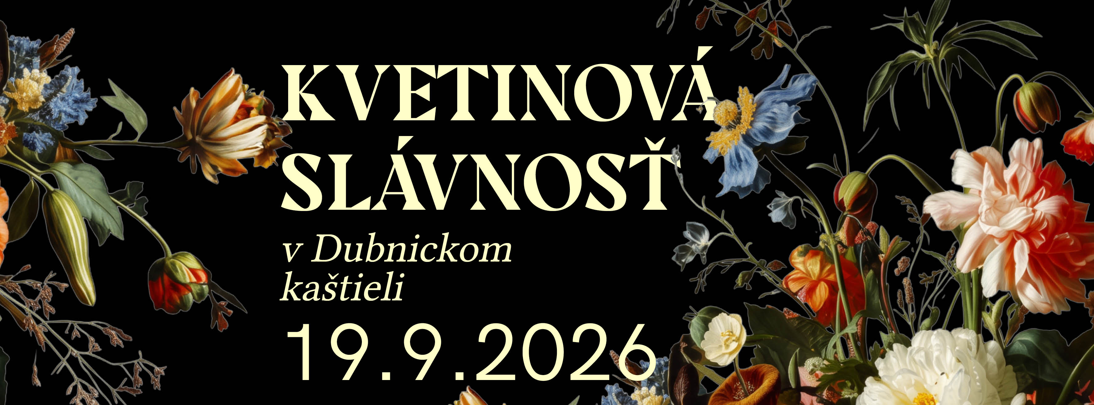 Kvetinová slávnosť v kaštieli