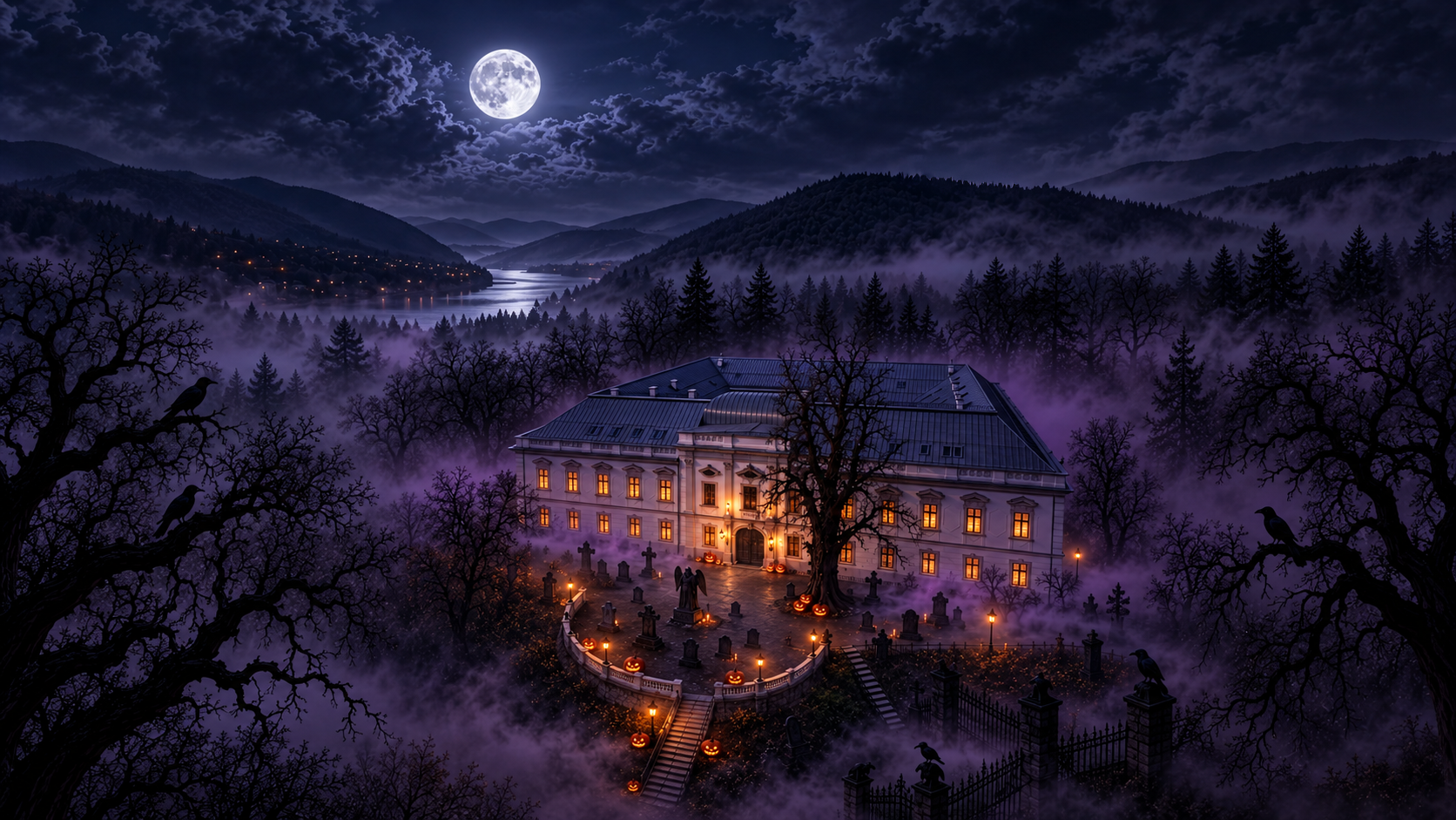 Halloween v kaštieli Orlové a Halloweensky pobyt