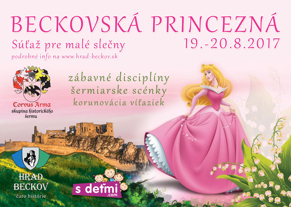 Staň sa princeznou na Beckovskom hrade